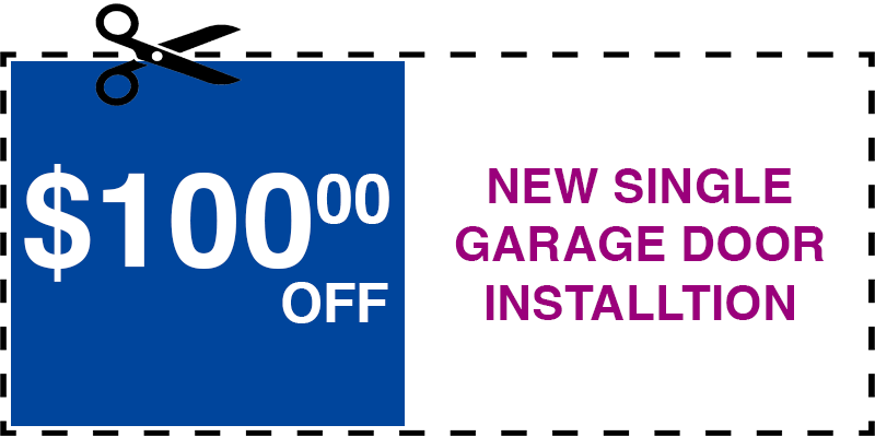 100 off garage door repair Bayside
