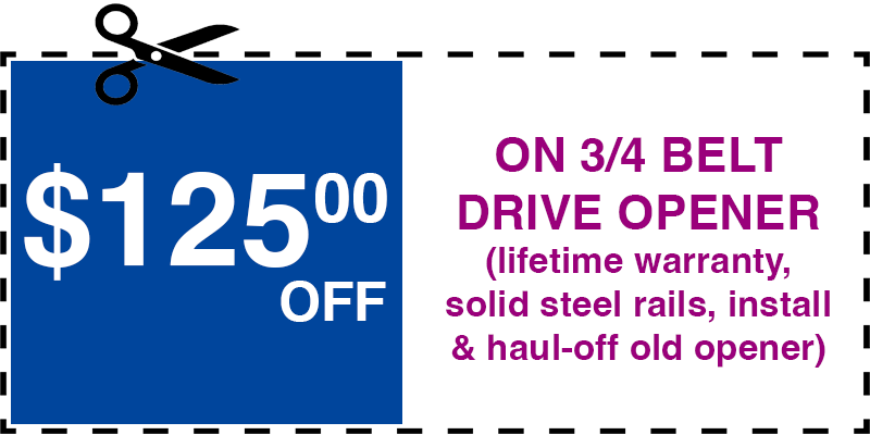125 off garage door opener Bayside